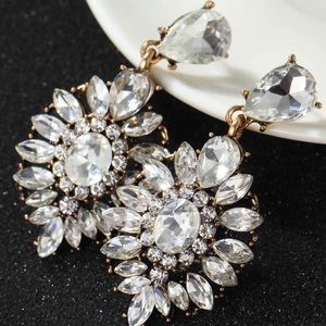 glamorous bridal earrings
